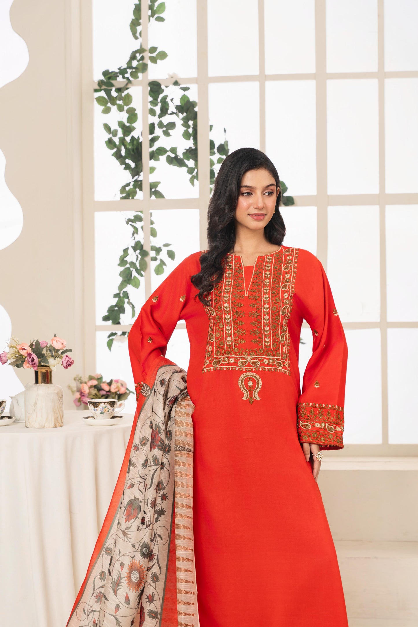 URGE EMBROIDERED 3PCS