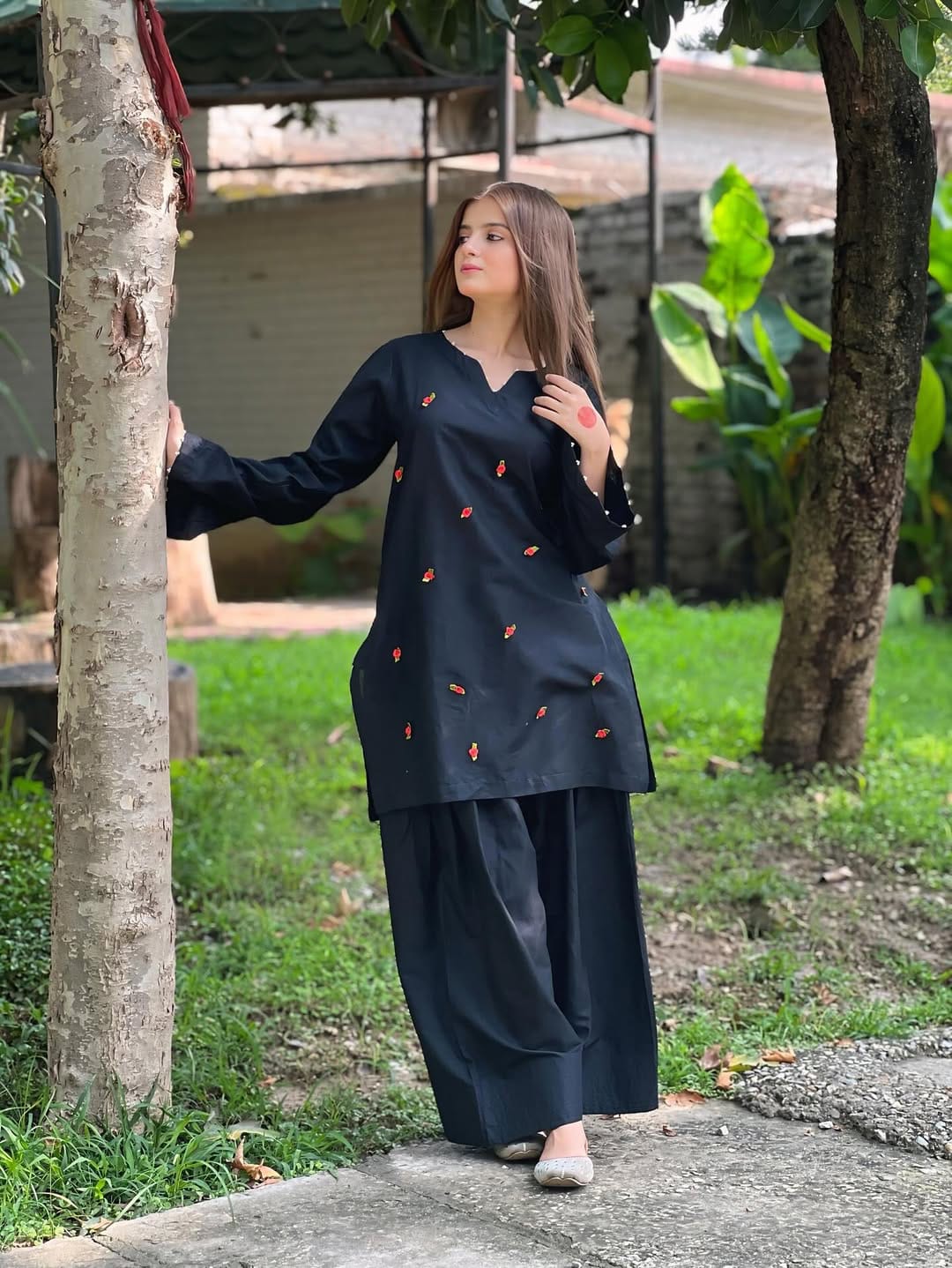 Haya Emb Farshi co-ord