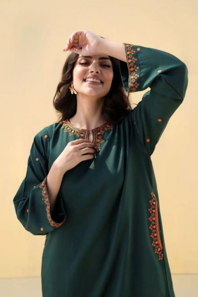 GRACE EMBROIDERED 2-PCS