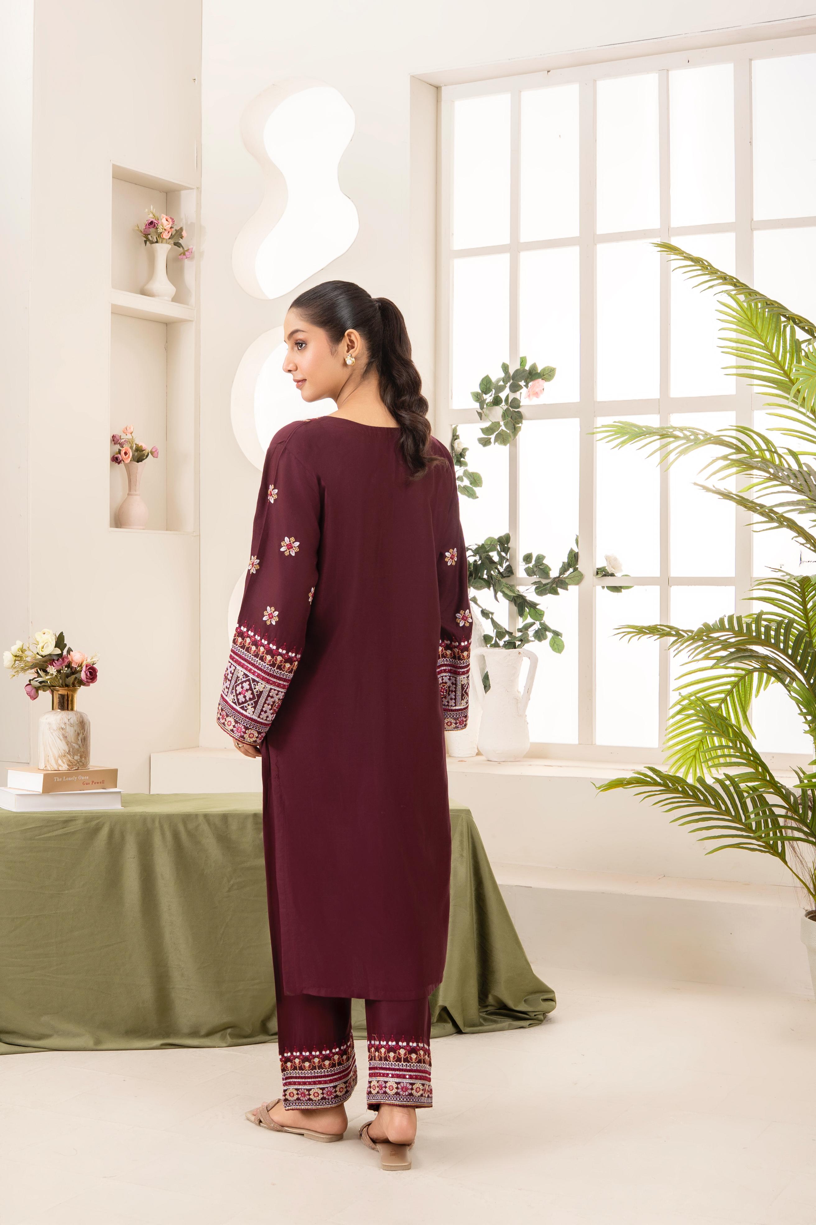 Nazakat Embroidered 2pc