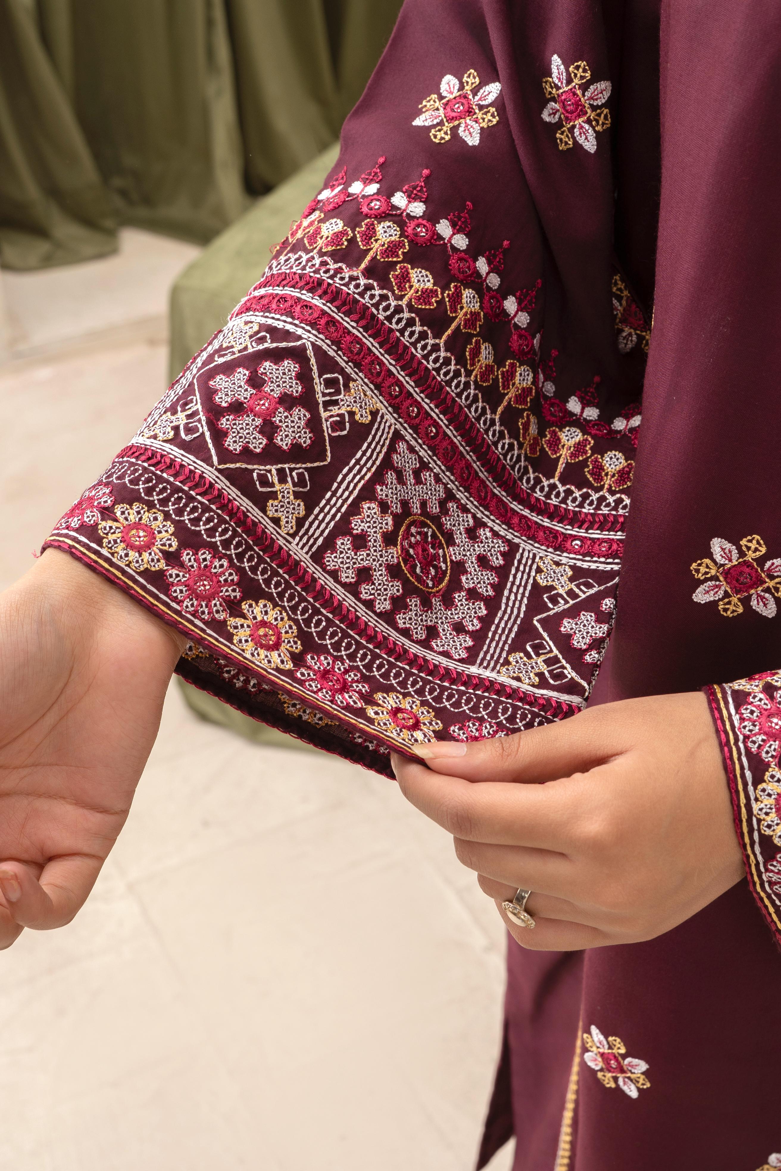 Nazakat Embroidered 2pc