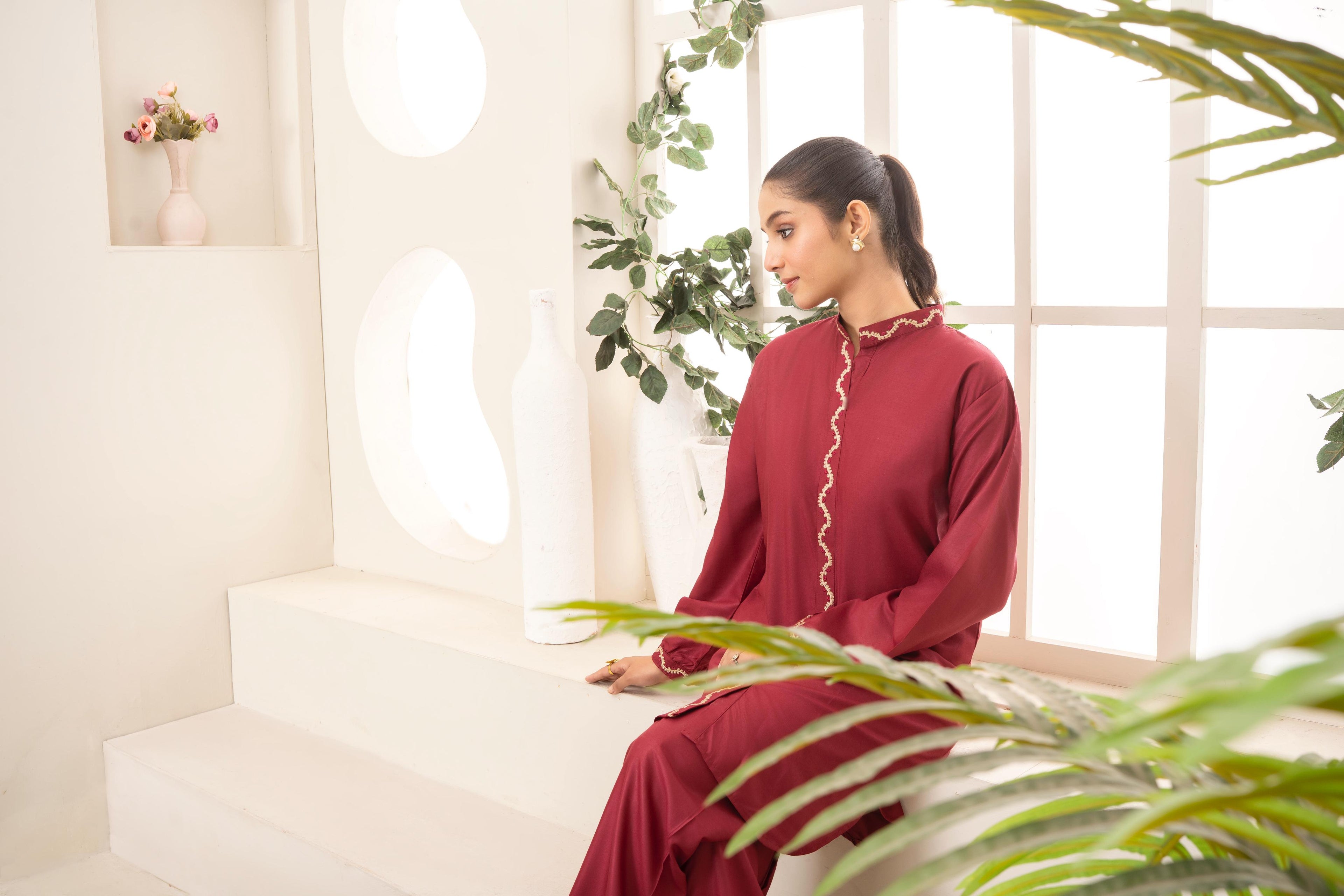 DASTAN EMBROIDERED 2-PCS