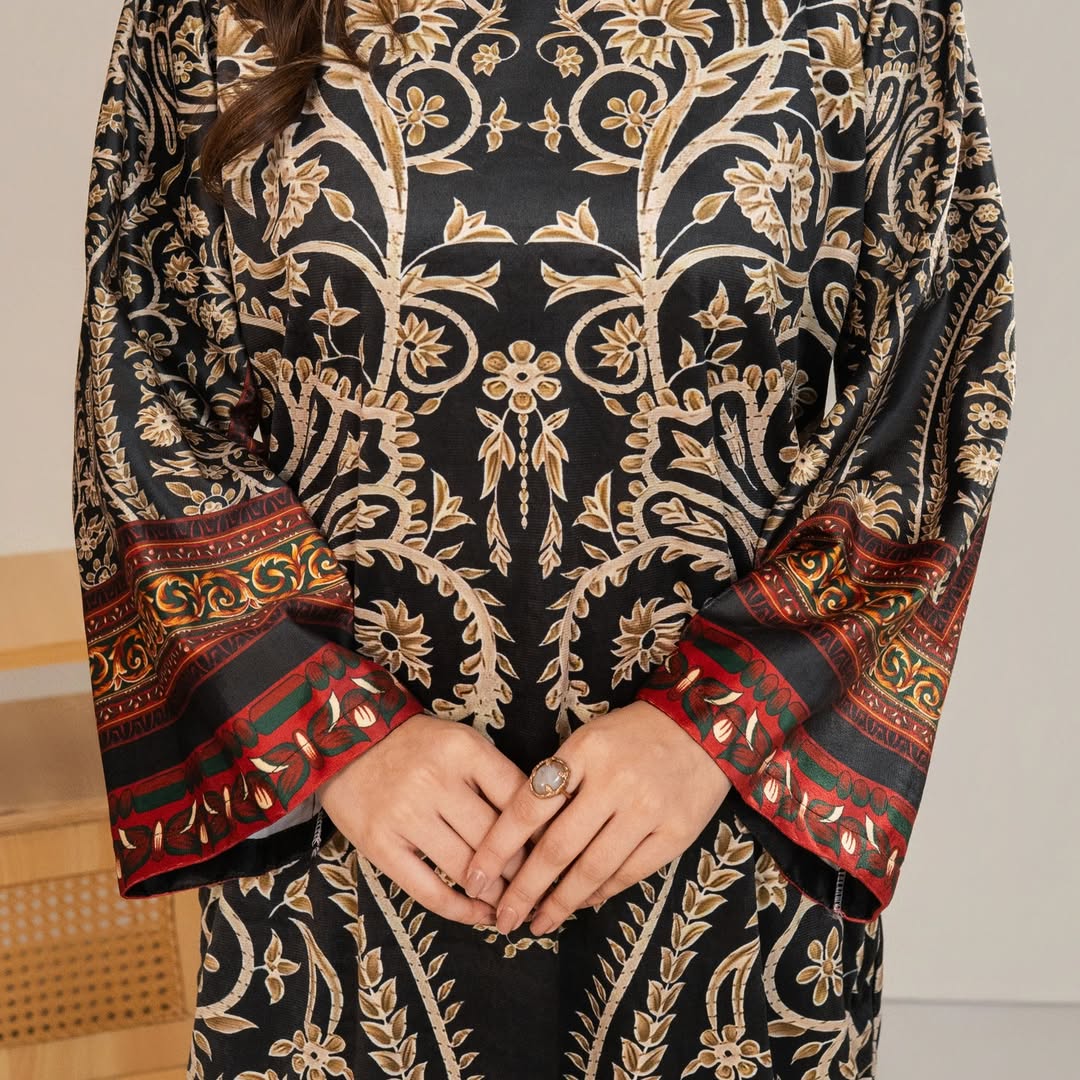 BLACK BLOOM VALVET - 2PCS