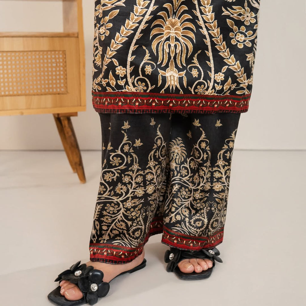 BLACK BLOOM VALVET - 2PCS