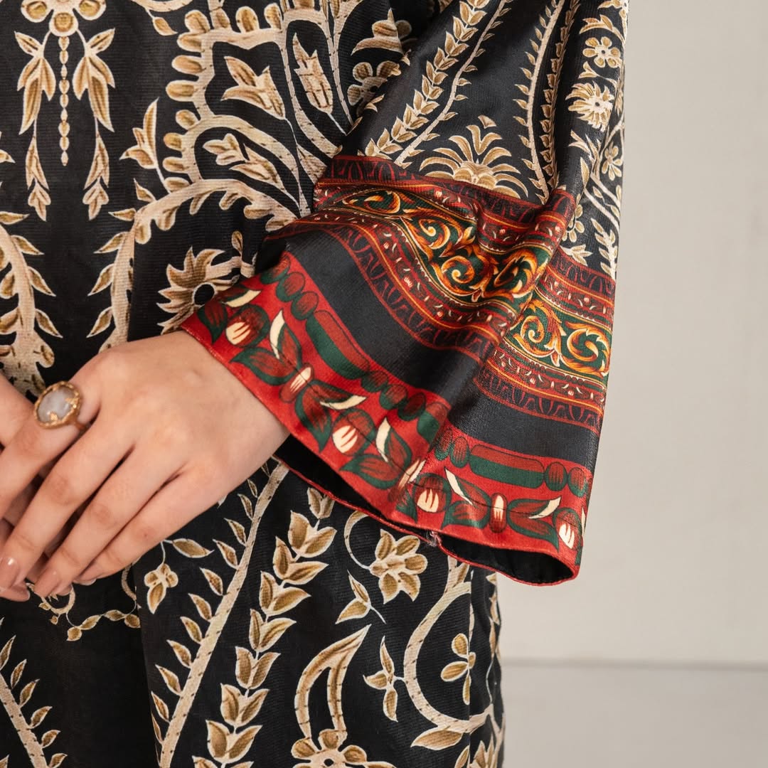 BLACK BLOOM VALVET - 2PCS