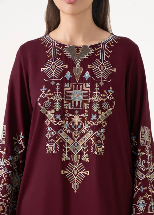 BEDFORD EMBROIDERED 2PCS