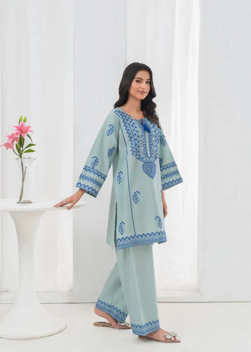 JUGNU FEROZI 2PCS (FARSHI SHALWAR) - Stylish Collection
